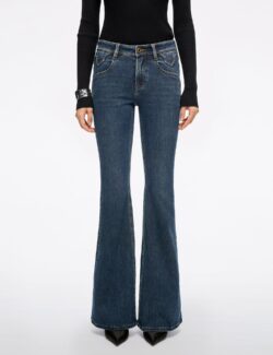 Slim Flared Jeans-BELLA