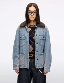 Utility Style Denim Jacket