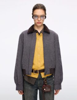 Collared Cropped Jacket